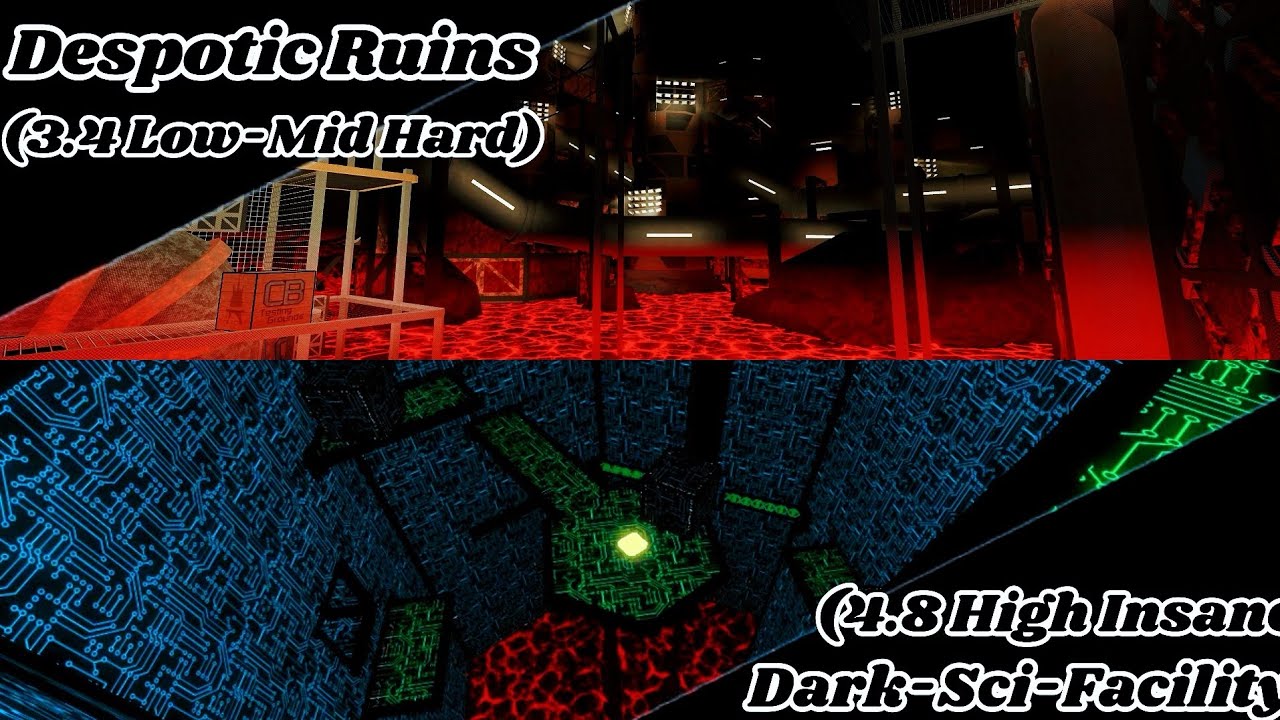 Flood Escape 2: Despotic Ruins & Dark-Sci-Facility 