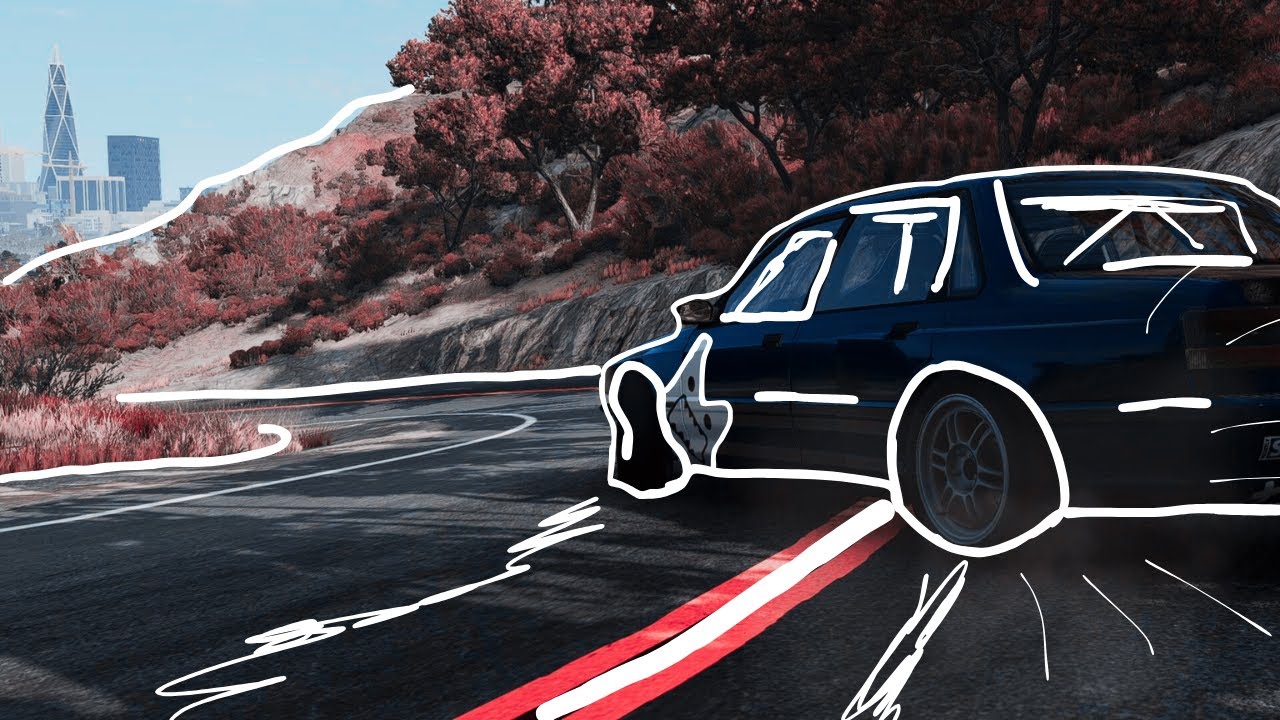 Iniciante em Drift no Beamng Drive (Volante G29, TUTORIAL)
