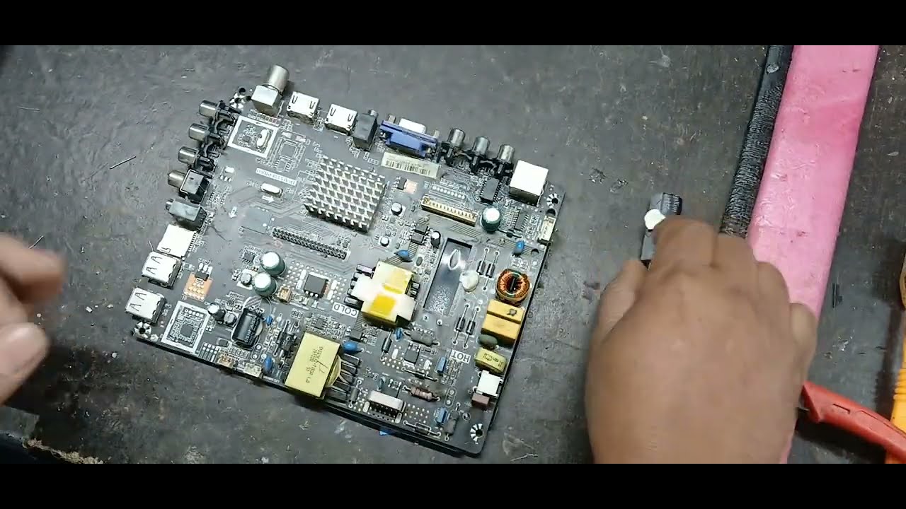 TP.MS338.PB801 LED TV power supply repair no power problem solve 