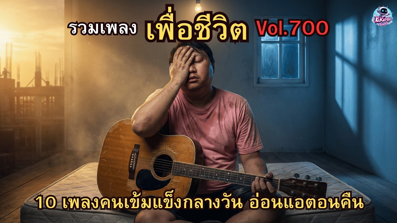 รวมเพลงเพื่อชีวิต Vol.700 🌞🌙 ต่อสู้กลางวันร้องไห้กลางคืน | 10 เพลงคนเข้มแข็งกลางวัน อ่อนแอตอนคืน