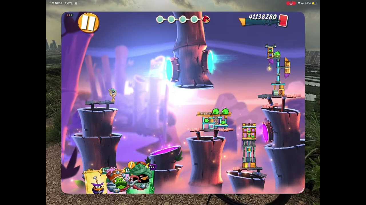 Angry birds 2 stage 1061-1100