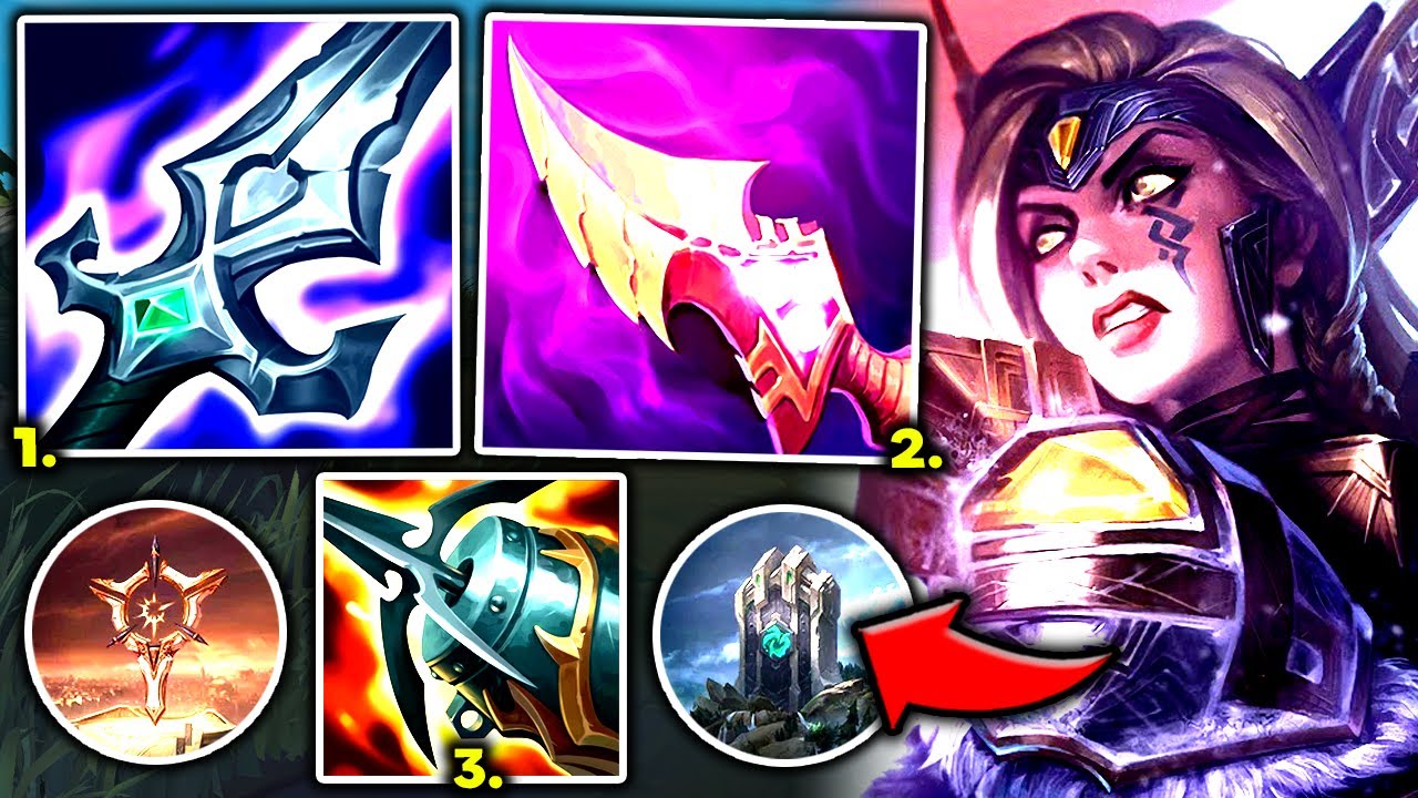 KAYLE TOP ON-HIT BUILD NEEDS NO TEAM LATE-GAME (1V9 BUILD) - S13 Kayle TOP Gameplay Guide