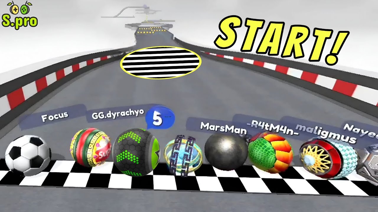 Going Balls - Speedrun Epic Race 205 ᯓ⚽︎ #goingballs #gameplay #marblesrace