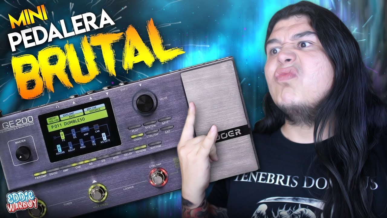 ¡ESTA MINI PEDALERA SUENA BRUTAL! - MOOER GE200 | Eddie Warboy
