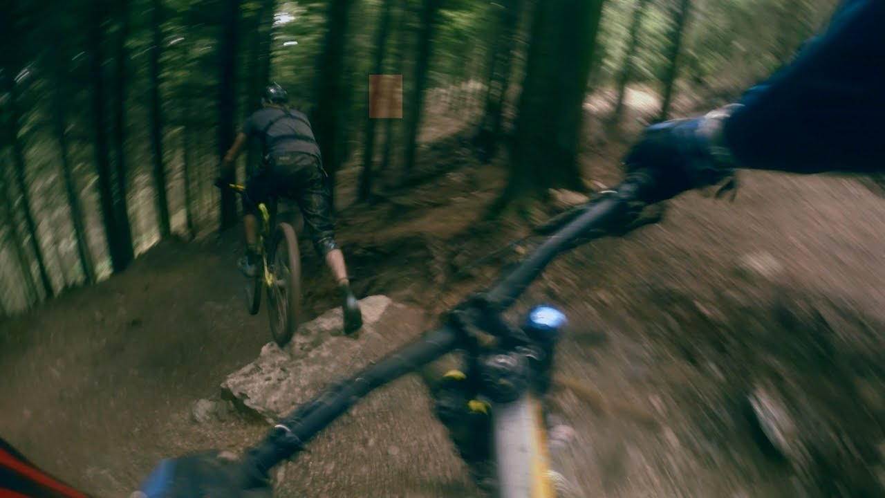 HELMET CAM : GAWTON GRAVTIY HUB // YT Industries TUES // Crashing my way down track