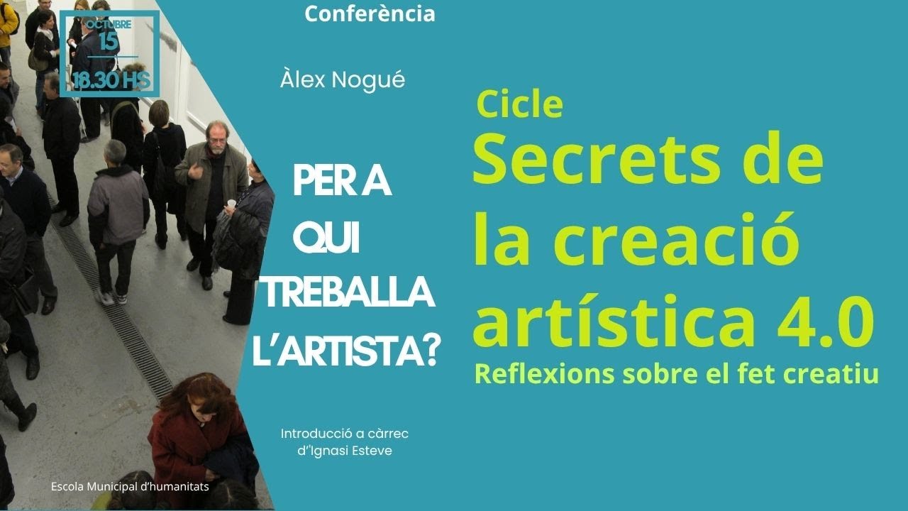 Per a qui treballa l'artista? O la vigència de l'encàrrec 15 10 2025