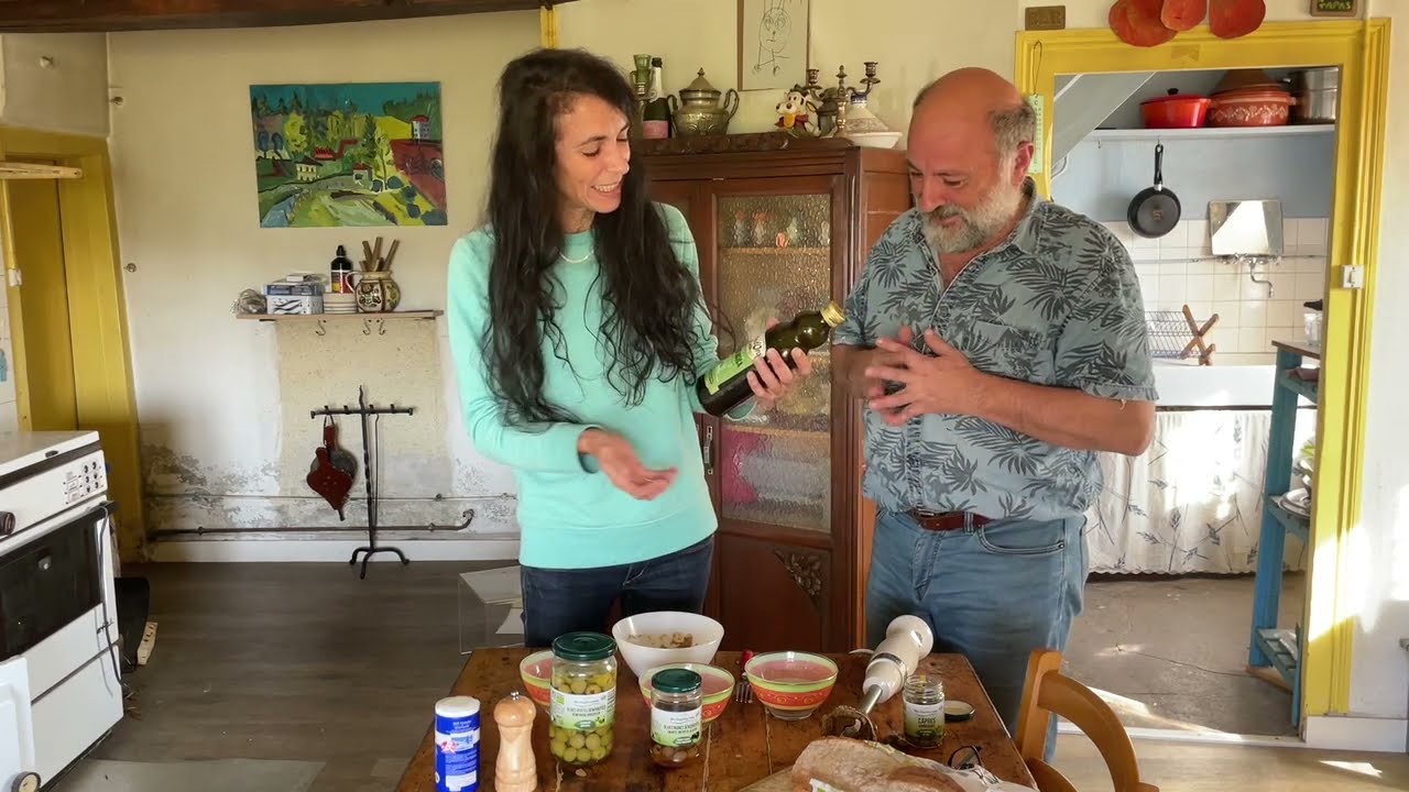 Tuto tapenade vegan. Présenté par Camille.