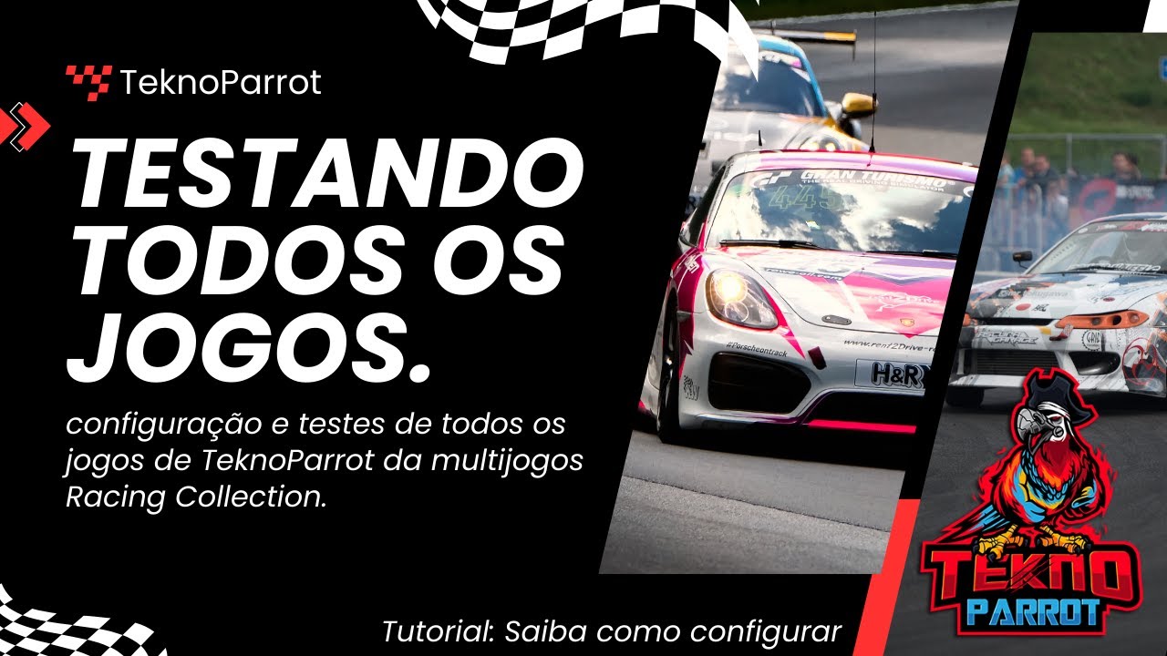 Testando Todos os jogos de Corrida TeknoParrot - Drive Collection 308GB #multijogos #arcade