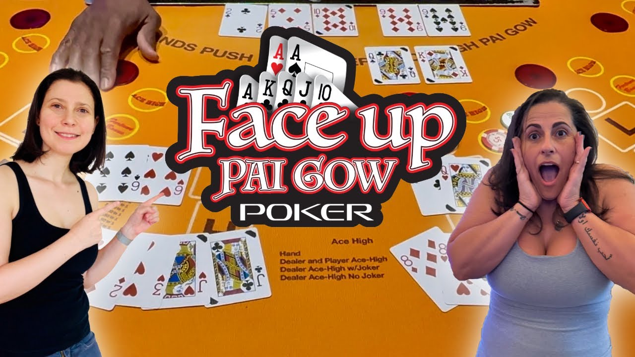 Face Up Pai Gow Poker With Jackpot Nay