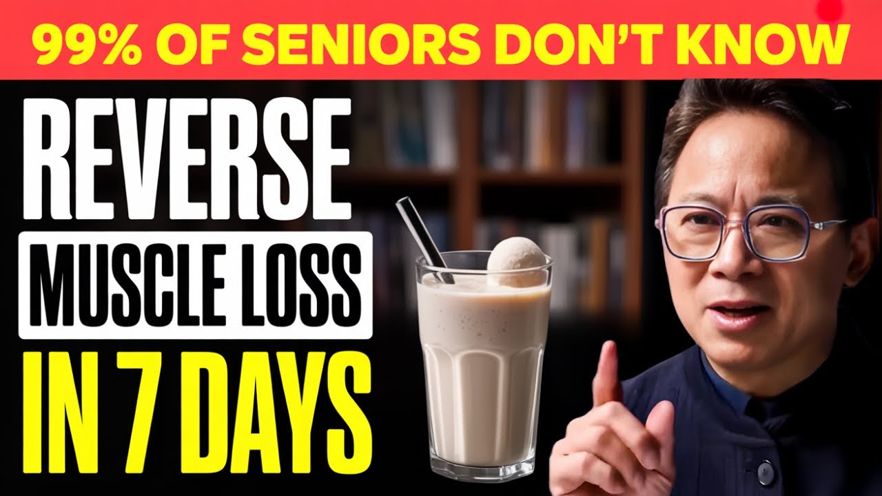 Over 60s: Discover 5 Foods to Regrow Muscle and Boost Energy Fast.|  DR. WILLIAM LI
