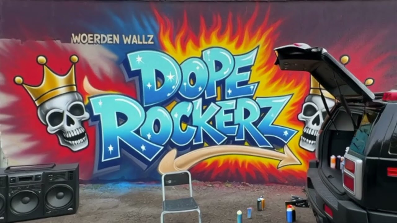 Graffiti movie - Wallz Dope Rockerz Crew