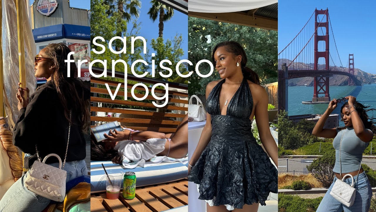 A weekend in SAN FRANCISCO!! Travel vlog, Golden Gate Bridge, good food & lots of love