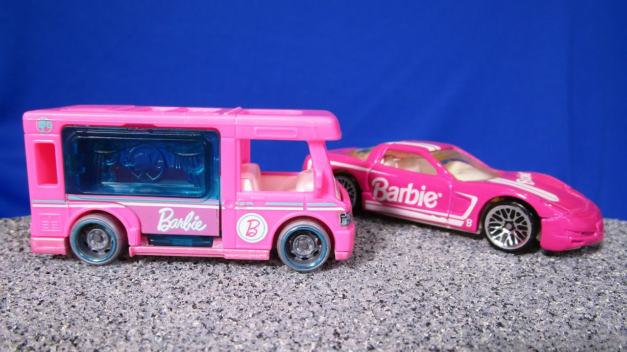 Barbie Corvettes and Dream Camper 2021 Hot Wheels New Model