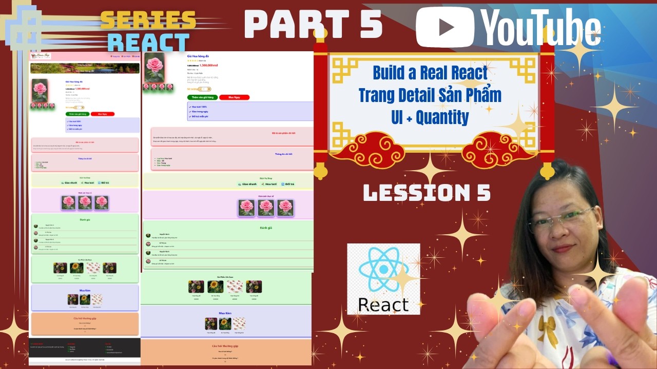 Part 5 Lession 5 🔥Đừng học React bằng Todo List nữa… Hãy build luôn trang bán hàng thật như thế này.