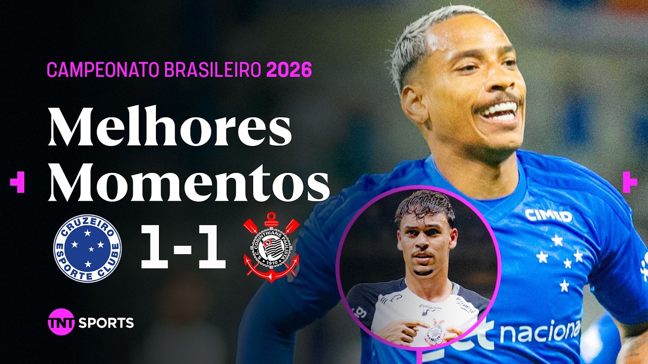 GOLA&Ccedil;O DE MATHEUS PEREIRA E CRUZAMENTO PERFEITO DE GARRO PRA GOL DO TIM&Atilde;O | CRUZEIRO 1X1 CORINTHIANS