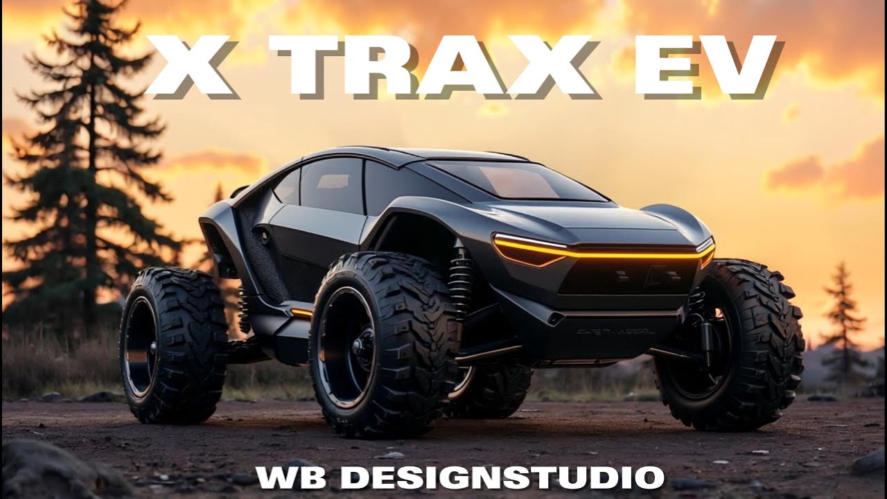 X TRAX EV - Off-Road Beast Meets Sunset Elegance