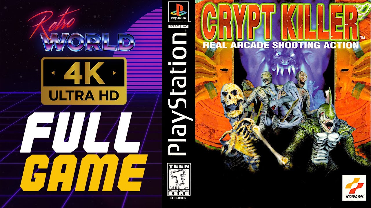 Crypt Killer (PS1) | Longplay | No Commentary 4k