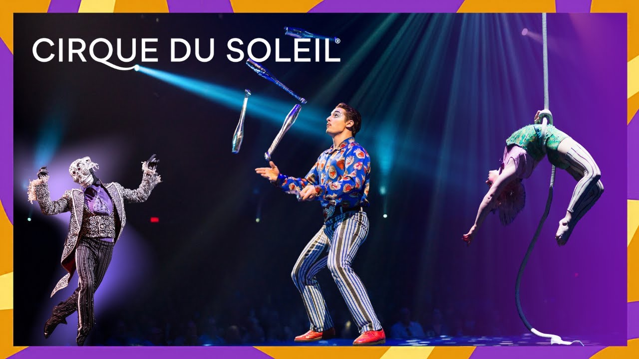 Airborne, Animated, Alive | Cirque du Soleil