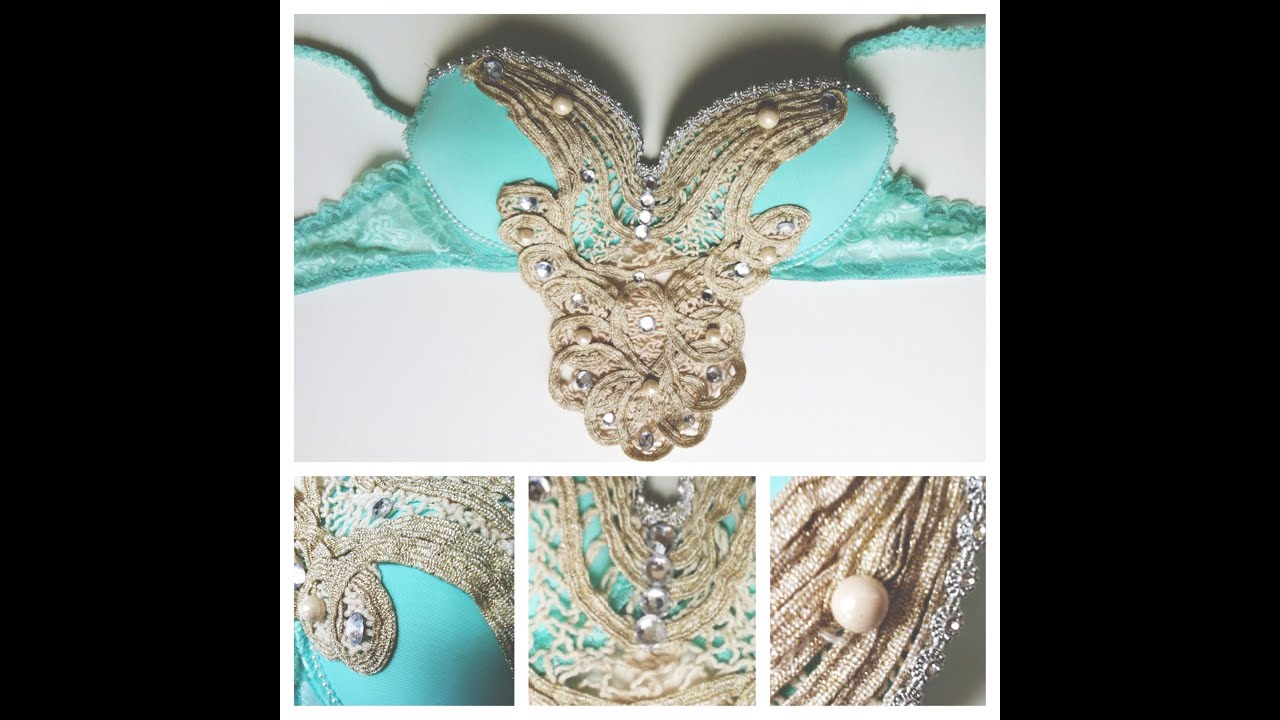 How to make a RAVE BRA: Goddess Athena Edition