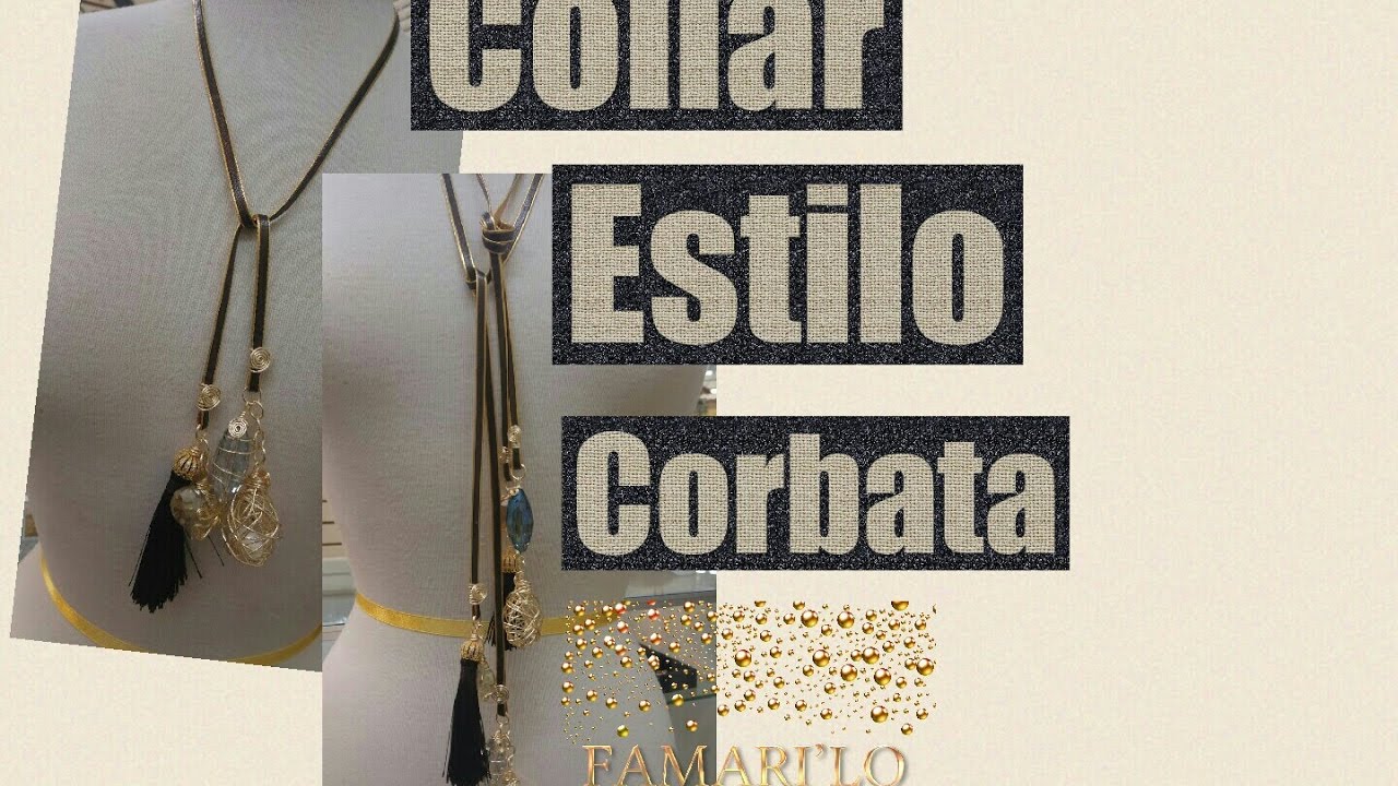 COLLAR ESTILO CORBATA