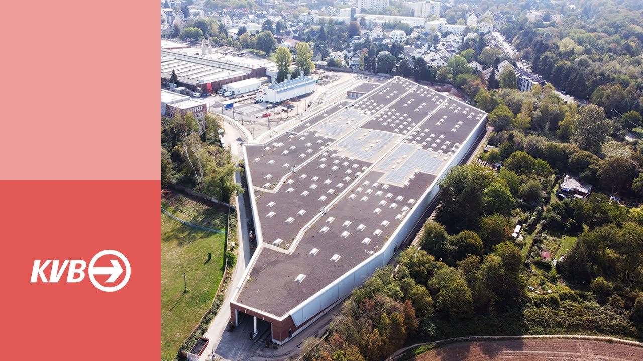 Neue Abstellanlage f&uuml;r 64 Stadtbahnen in Weidenpesch