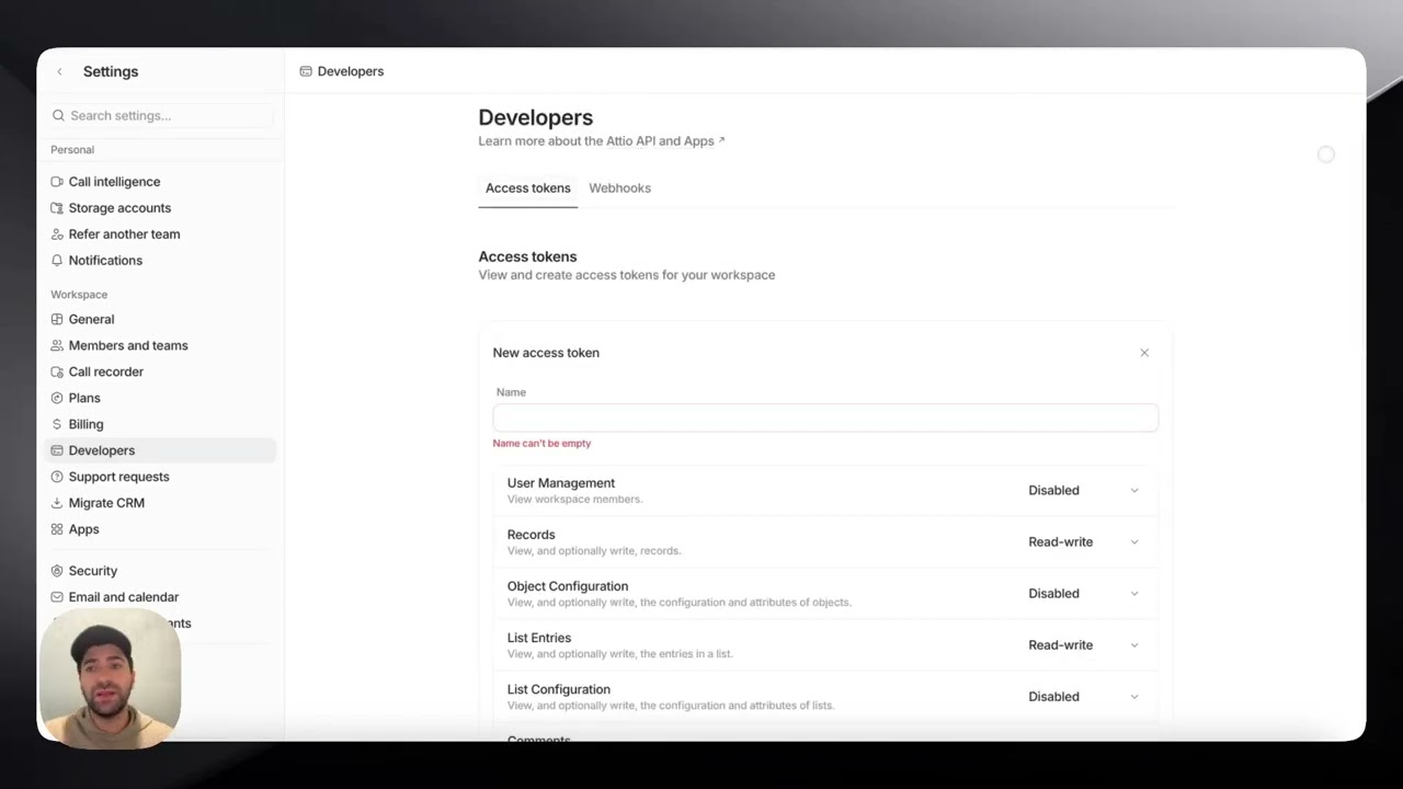 How to Integrate Attio with Databar