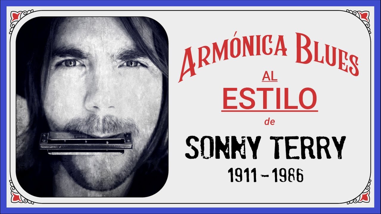 Cómo tocar ARMÓNICA BLUES  al ESTILO de SONNY TERRY | HARPVARD