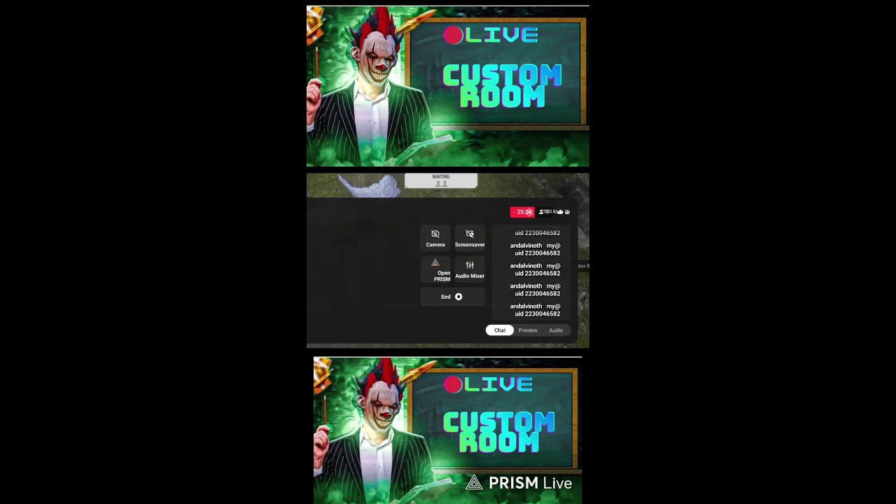 unlimited custom room match with subscriber #freefire