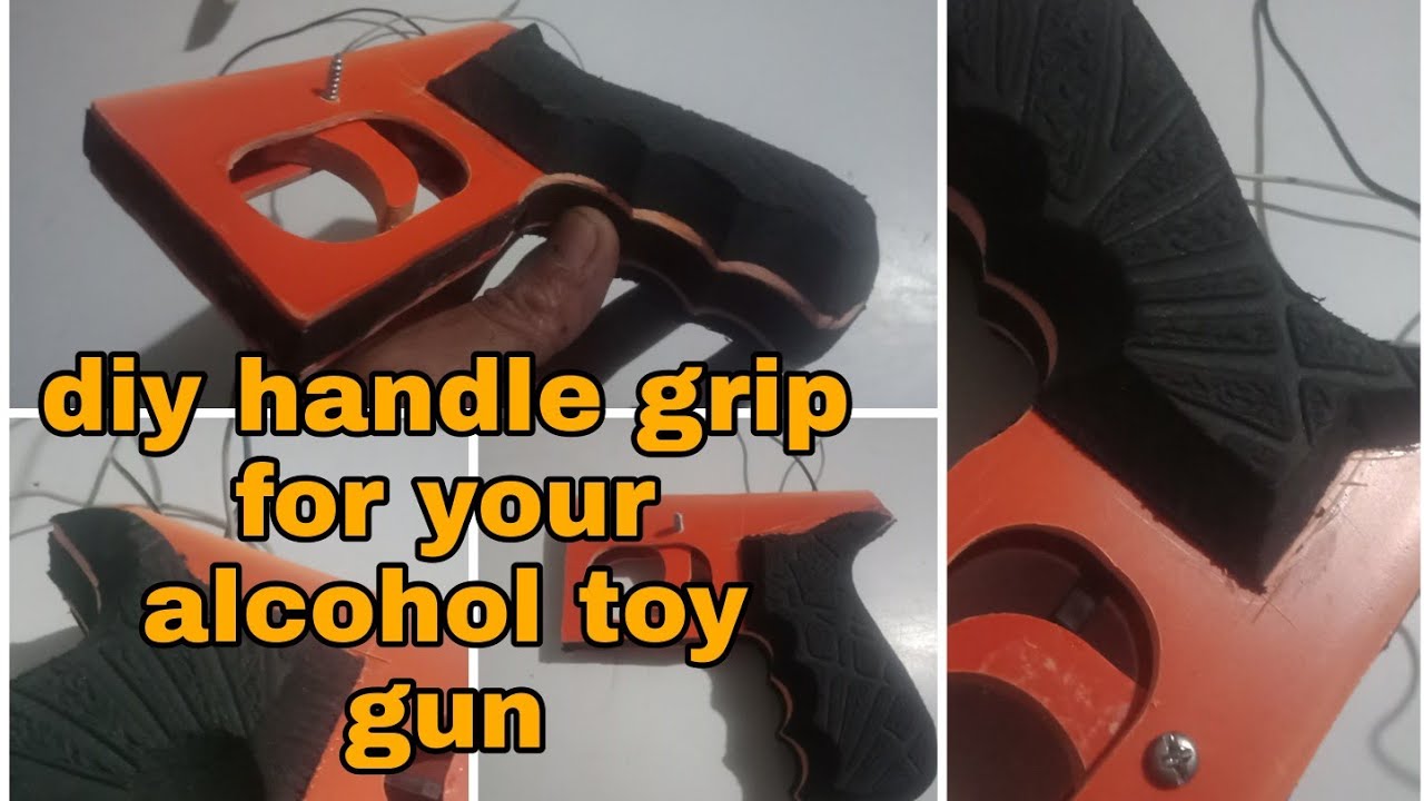 DIY HANDLE GRIP FOR YOUR PVC PIPE/ TOY ALCOHOL GUN #26 @avilltv-s5q