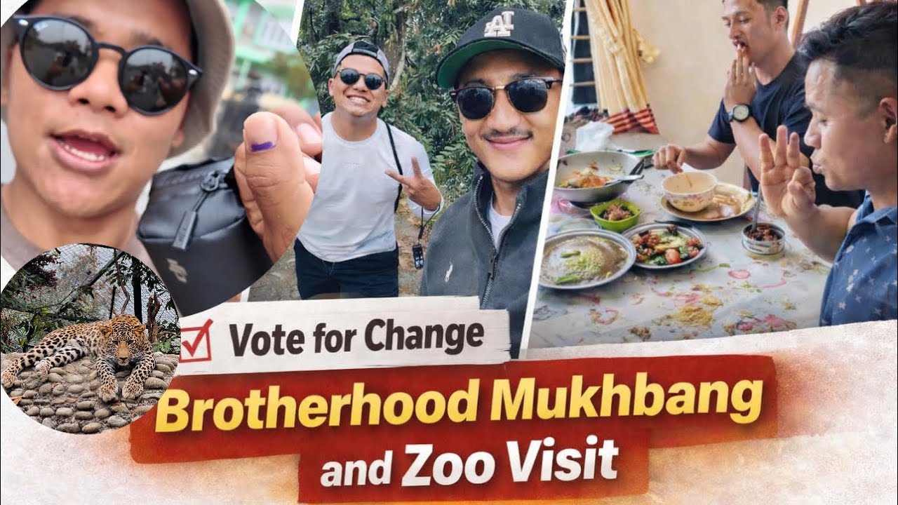 Vote for Change 🇳🇵| Brotherhood Dhido Nepali Mukbang | Pokhara Zoological Park Visit | DITULGRG💪🏼