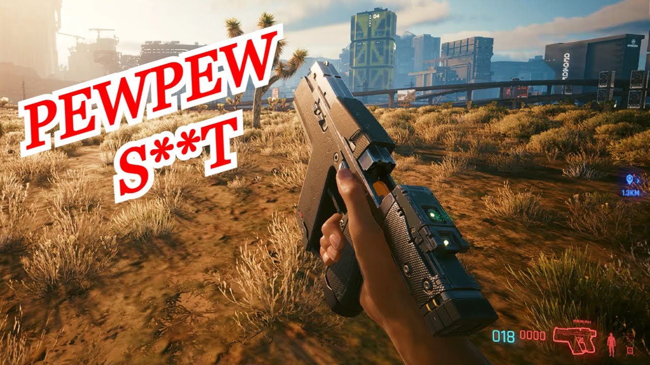 Reed's Pistol Pariah Phantom Liberty Gun | Cyberpunk 2077