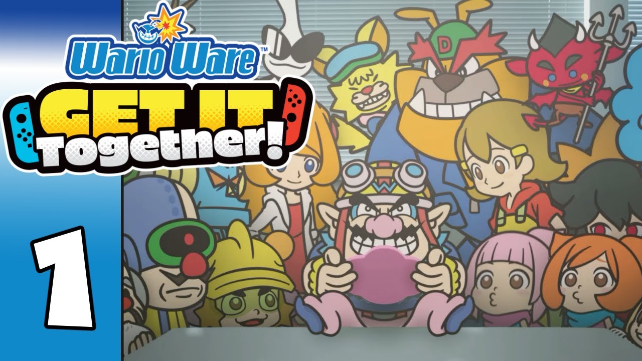 WarioWare: Get It Together! [Part 1 - Story Mode (1/3)] || TheStrawhatNO! Let's Plays