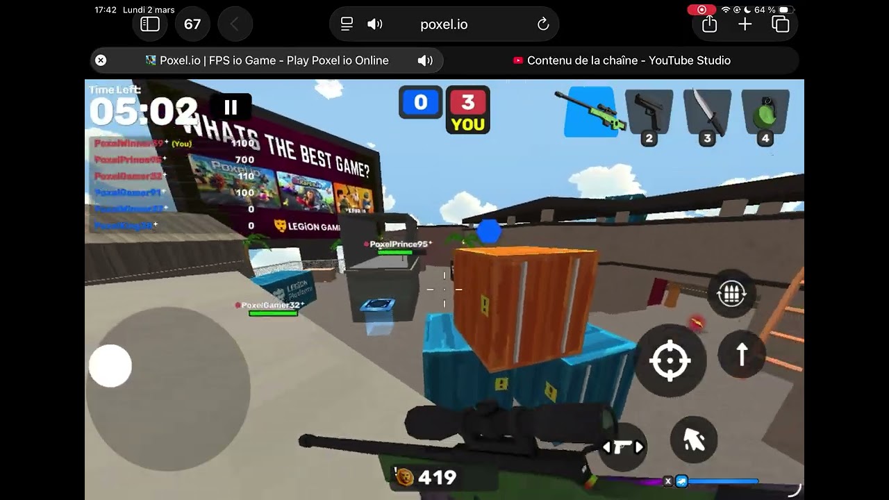 Poxel.io ( partie 3)