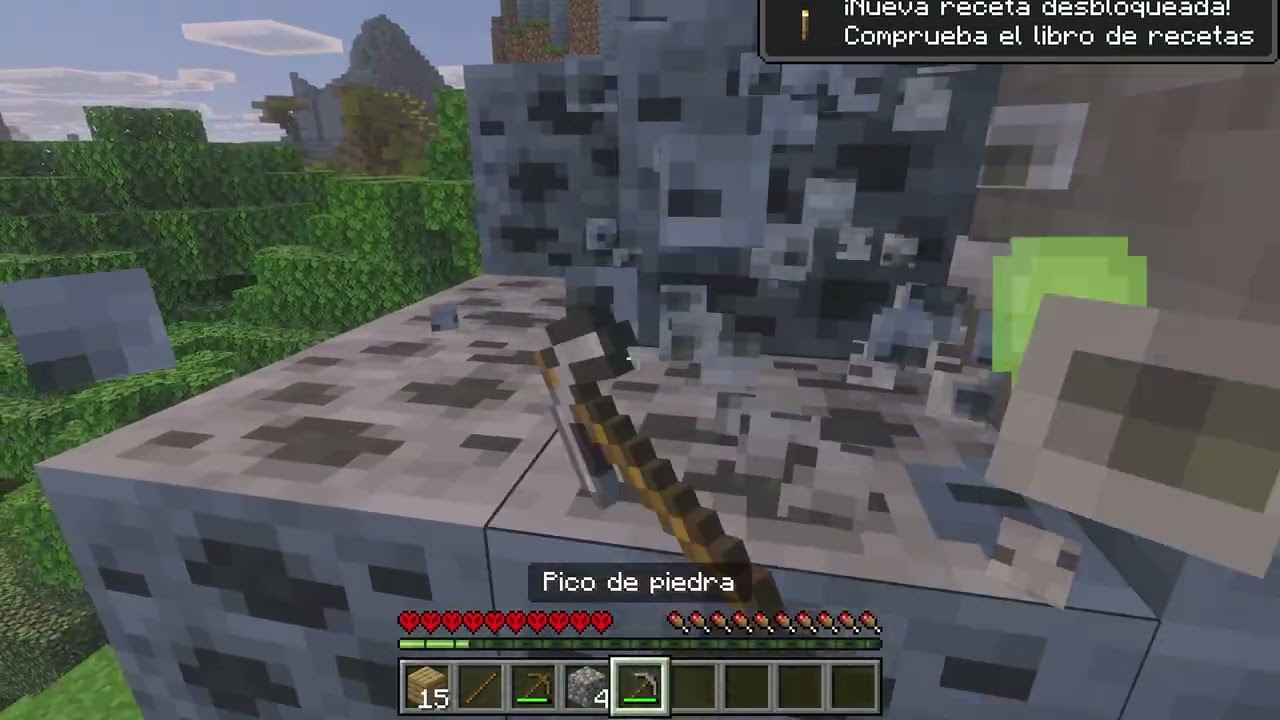 Intentando pasarme Minecraft bedrock hardcore. Parte 1