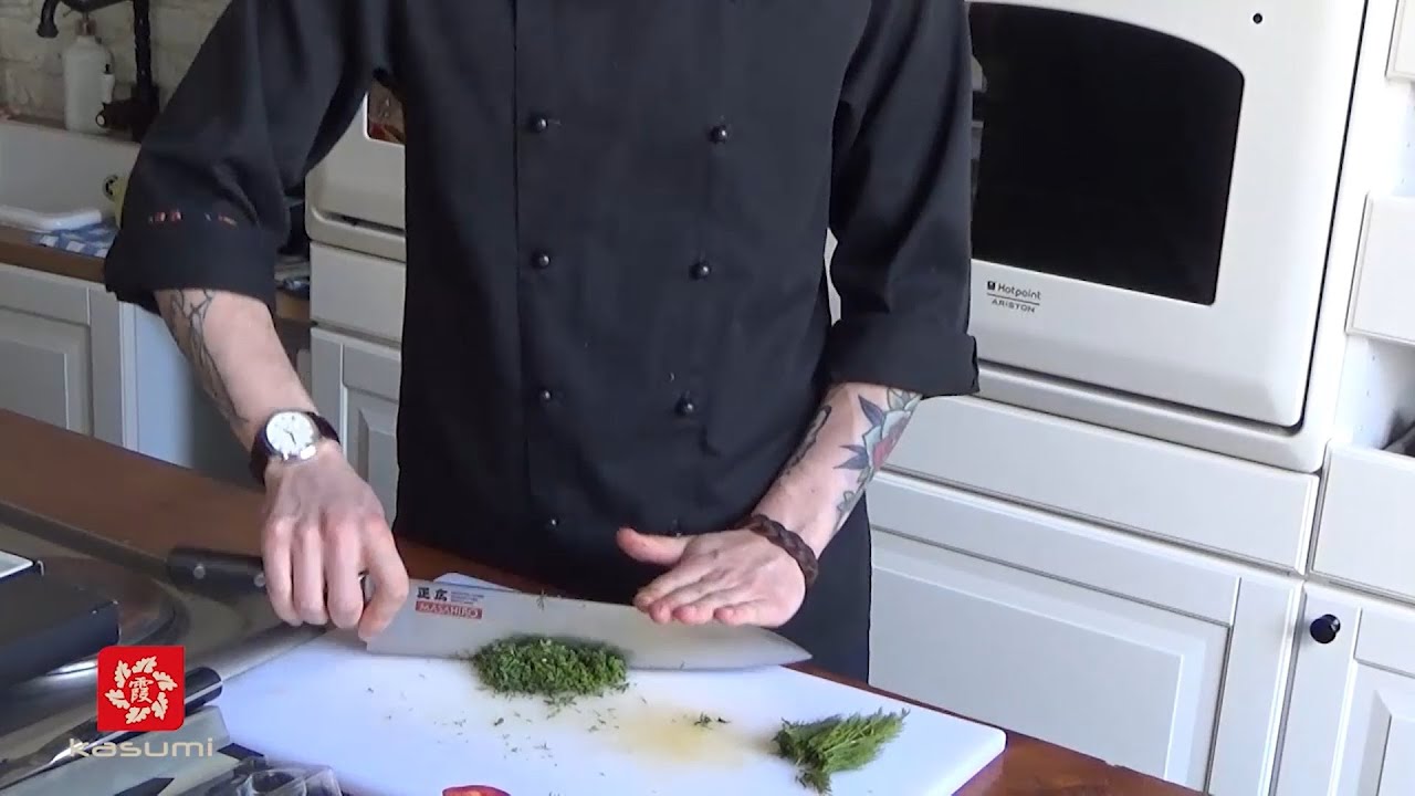 Мастер-класс по нарезке продуктов японскими кухонными ножами