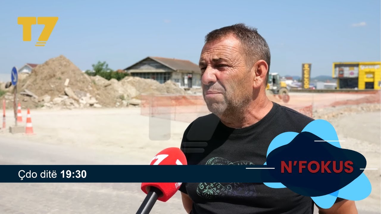 Llapjanët në hall me pluhurin gjatë punimeve në magjistralen Prishtinë-Podujevë | N'FOKUS | T7