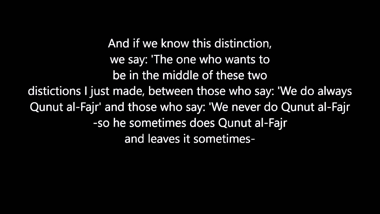 Shaykh al-Albani gives an explanation on how to perform Qunut (du'a during prayer)
