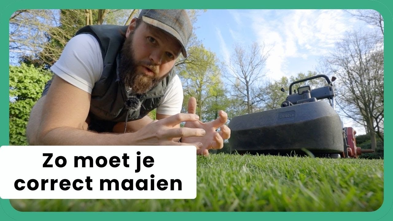 Hét Geheim van een Prachtig Gazon: Correct Maaien!