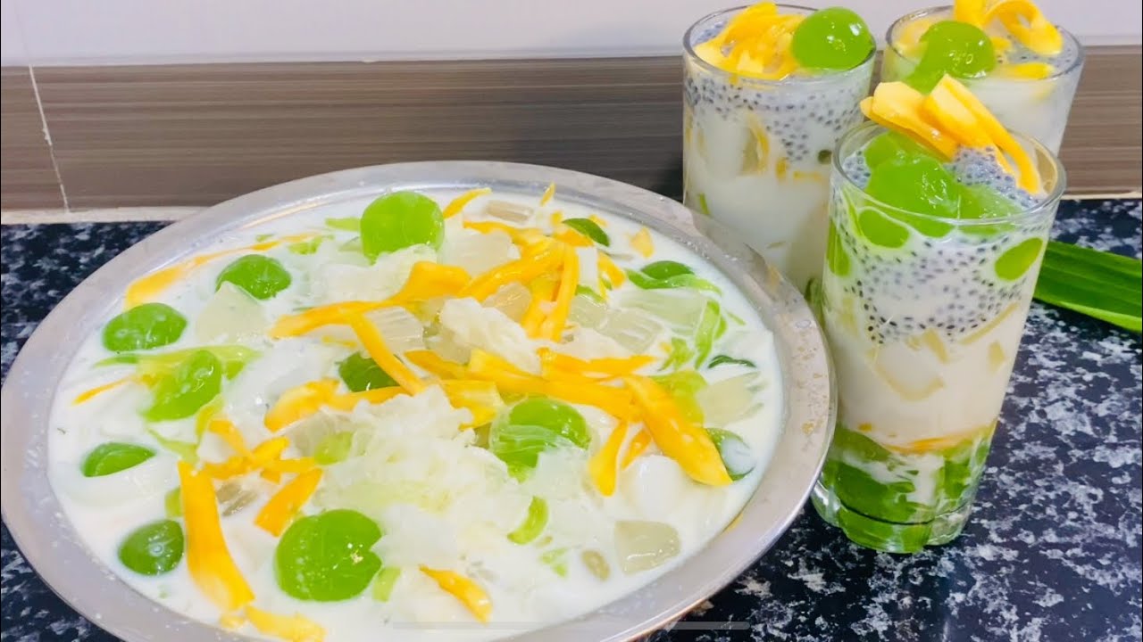 Nấu CHÈ THẠCH RAU CÂU NƯỚC CỐT DỪA_ thanh mát cho những ngày nắng nóng oi ả || CÔ LƯỢNG MIỀN TÂY