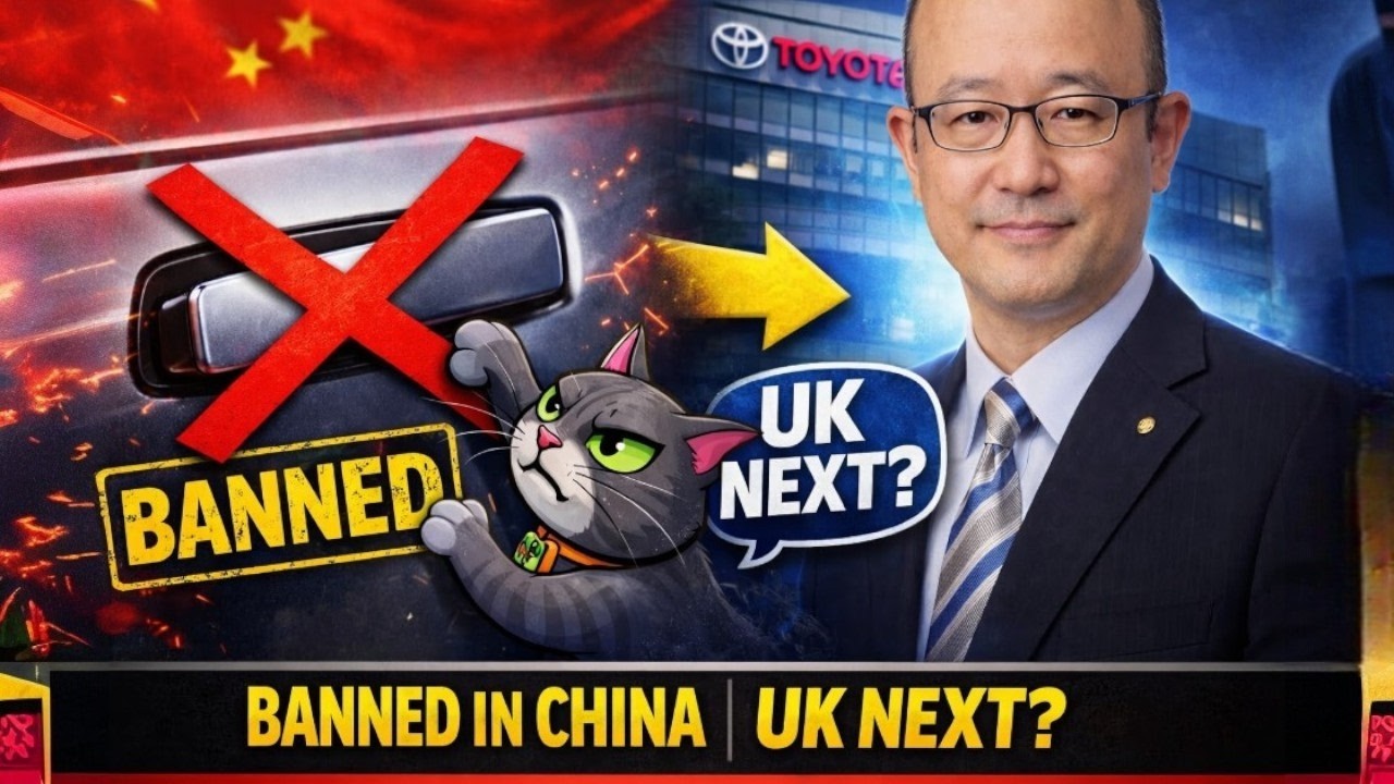 China SHOCK Ban on Electric Door Handles! What Toyota’s New CEO Will Do Next