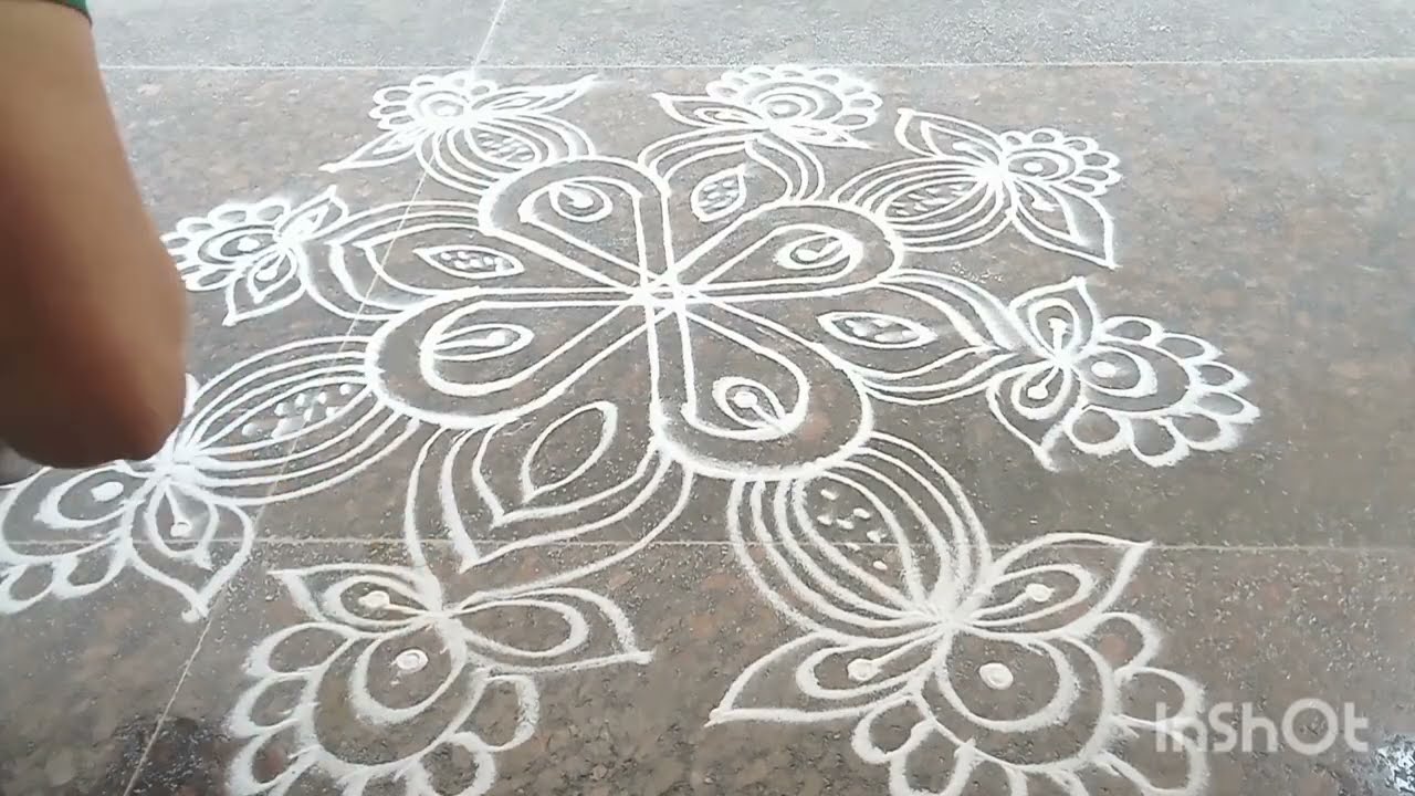10 February 2026festivalrangoli#beautifulrangoli #padikolam #easyrangoli