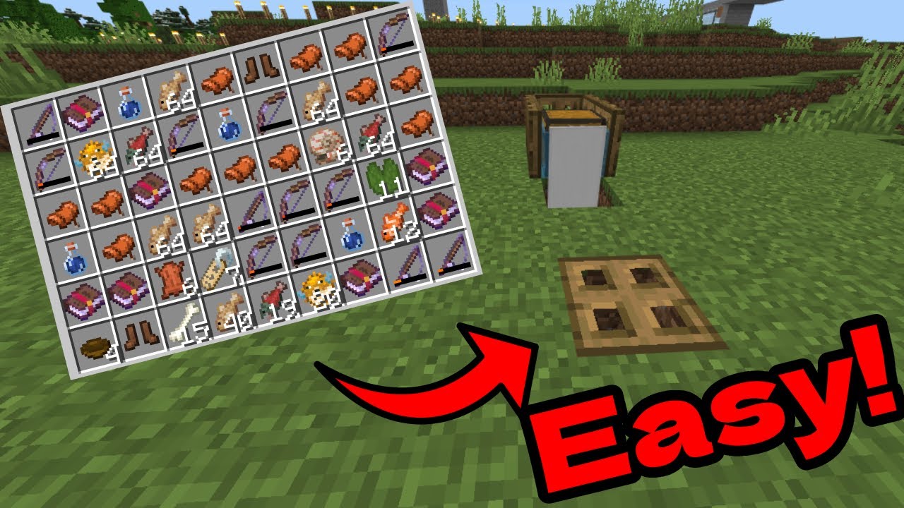 The Best AUTOMATIC FISH FARM in Minecraft Bedrock 1.21! (Easy Tutorial)