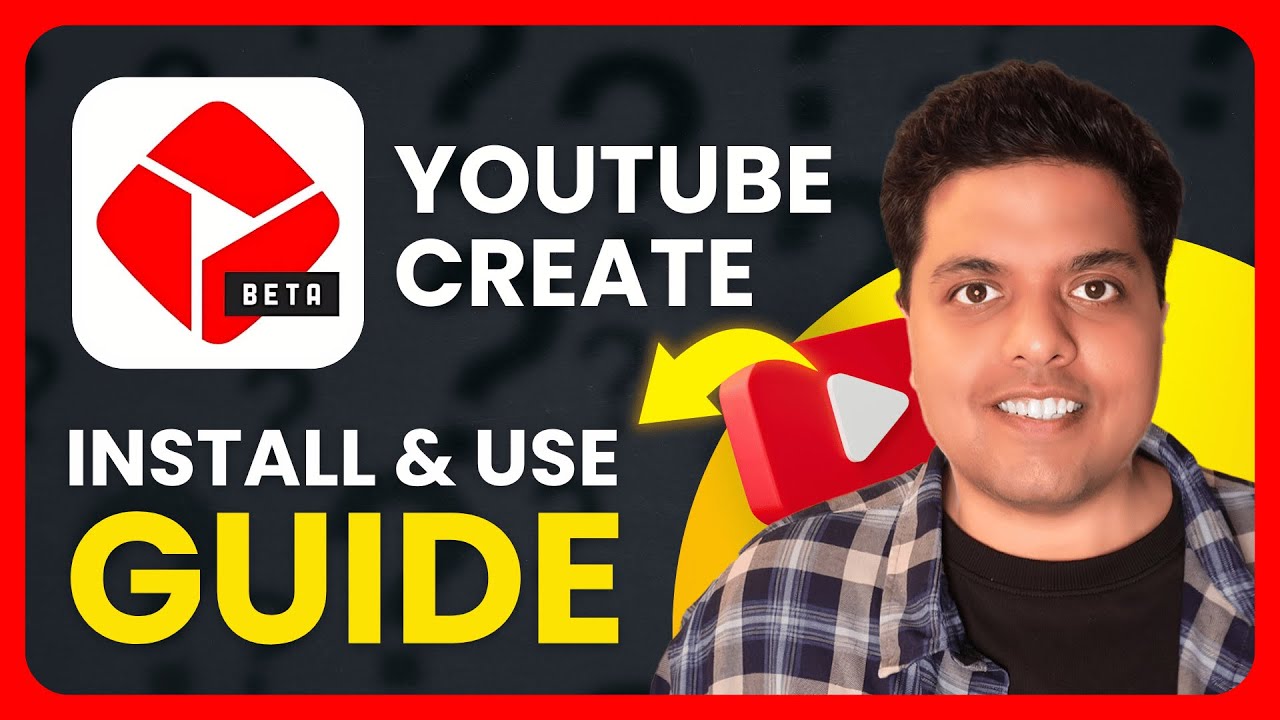 How To Install & USE YouTube Create APP on Android Mobile | Full Guide