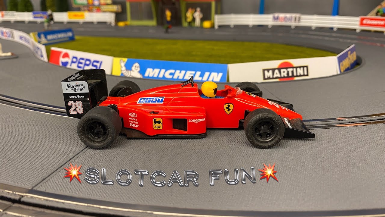 Back to the 90‘s - Ferrari F1 Slot Car on Track