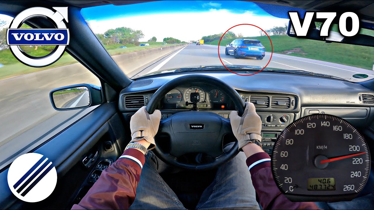 2000 VOLVO V70 2.4 ТОП СПИД ДРАЙВ НА НЕМЕЦКОМ АВТОБАНЕ 🏎