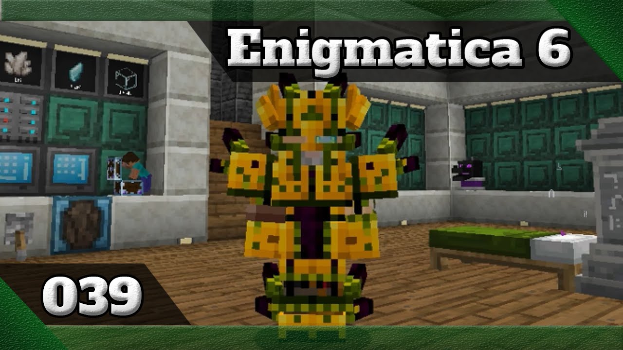 Enigmatica 6 Ep39 - Armadura de Alfsteel (pt/br)