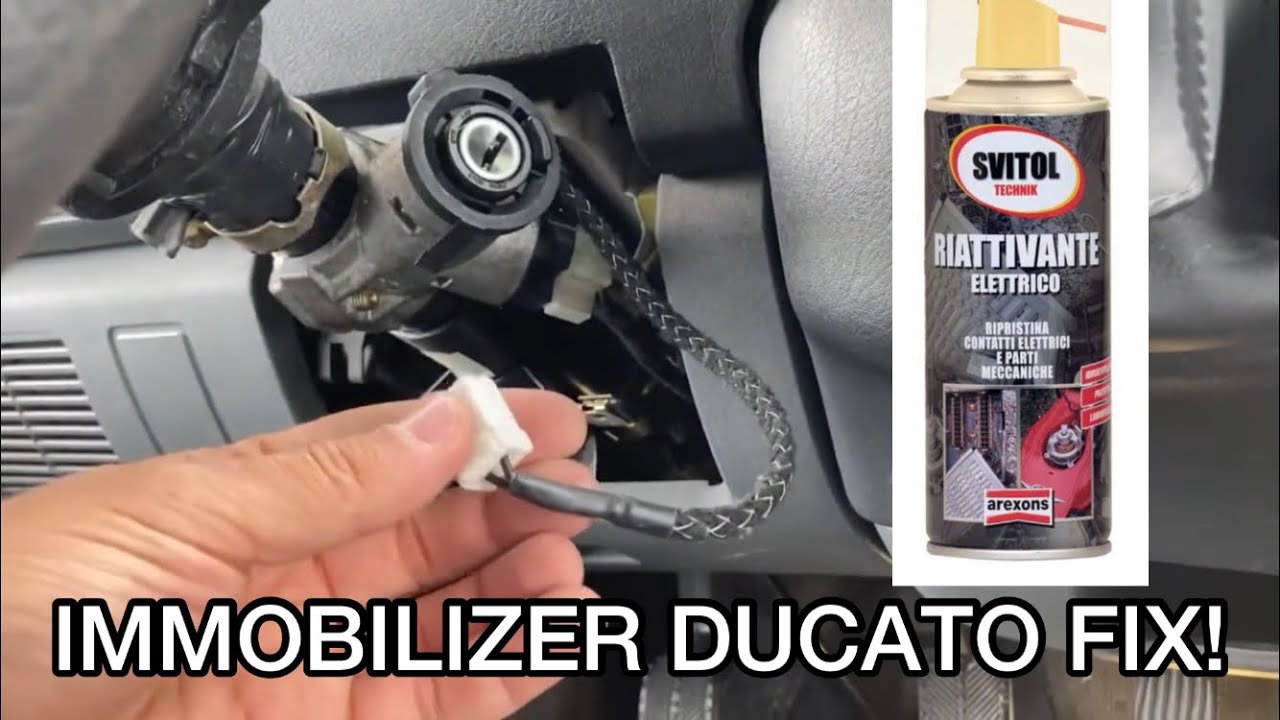 Ducato non parte - immobilizer riparato fix