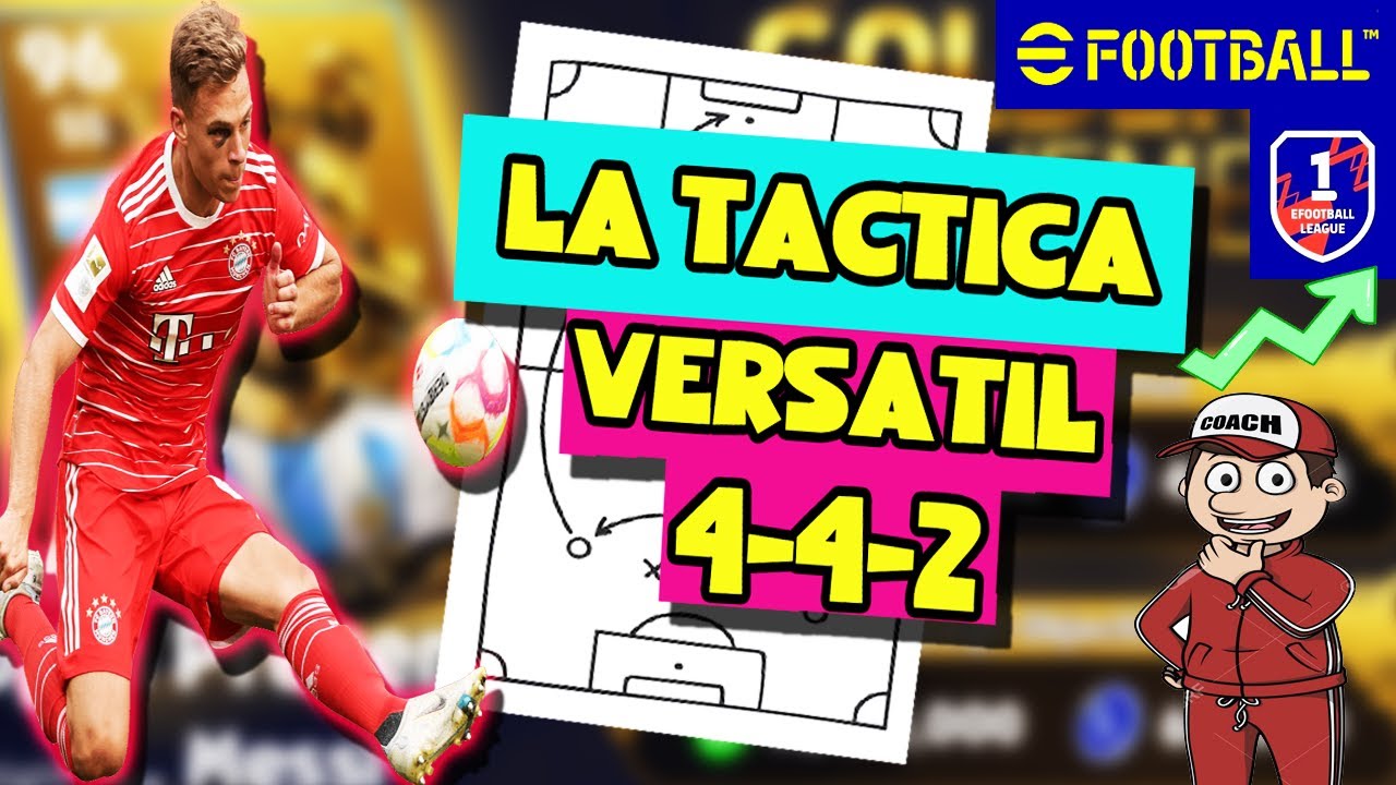 FORMACIÓN 4-4-2 en EFOOTBALL 2024 🔼❗❗ LAS MEJORES TÁCTICAS