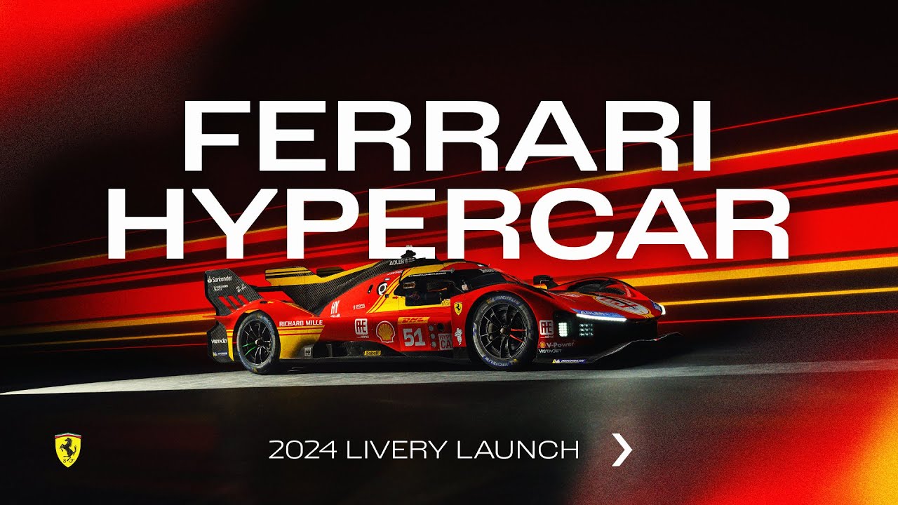Introducing our Ferrari 499P for 2024