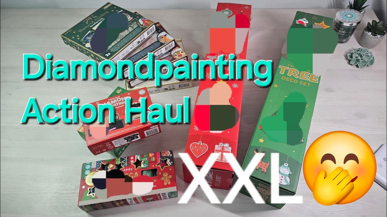 Diamondpainting Action Haul XXL 😗
